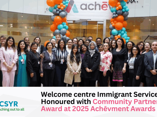 Welcome Centre Immigrant Services Receives Community Partner Award at 2025 Achievement Awards