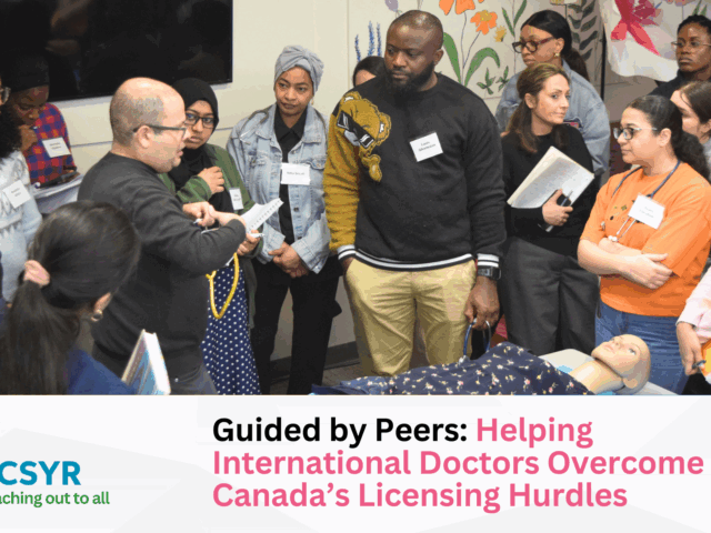 CCSYR Featured for Supporting International Medical Graduates