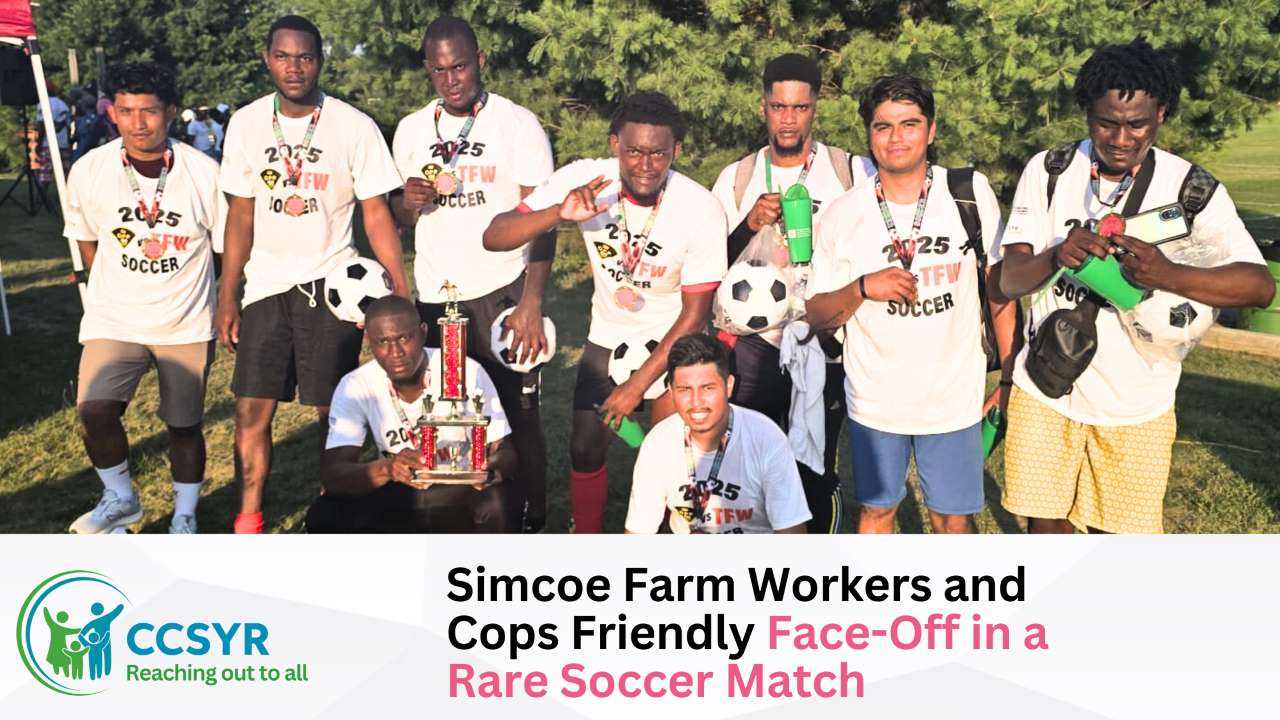 CCSYR and OPP come together to create community fun for Simcoe farm workers.
